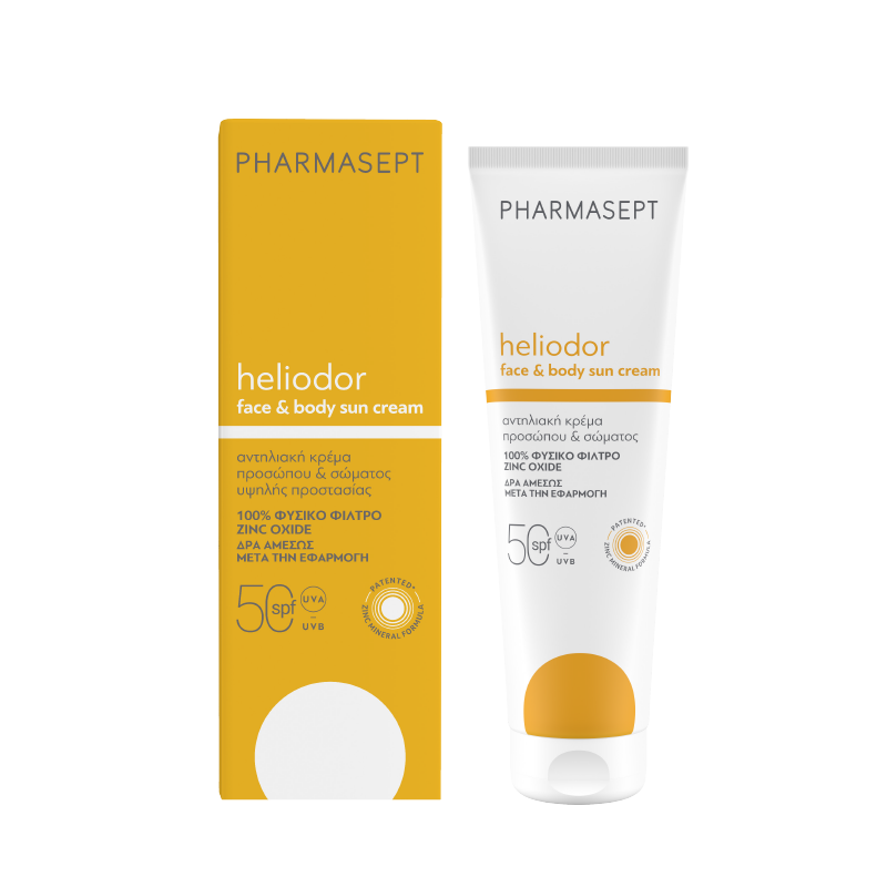 PHARMASEPT - HELIODOR Face & Body Sun Cream SPF50 - 150ml